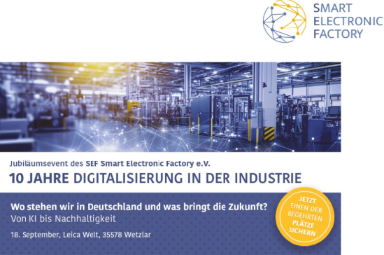 SEF - Smart Electronic Factory Jubiläumsevent SEF - Smart Electronic Factory Jubiläumsevent